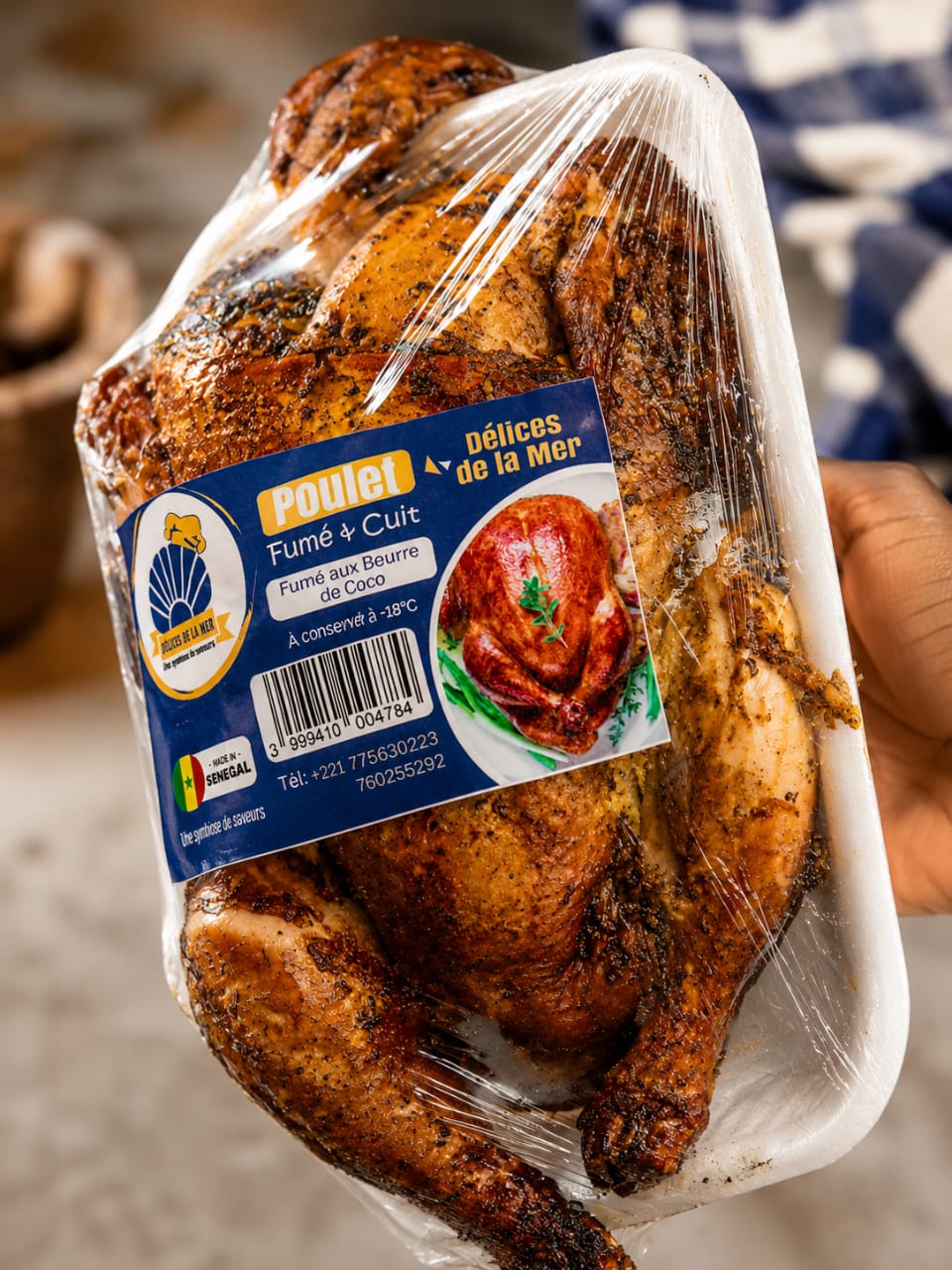 Poulet Fumé au Beurre de Coco